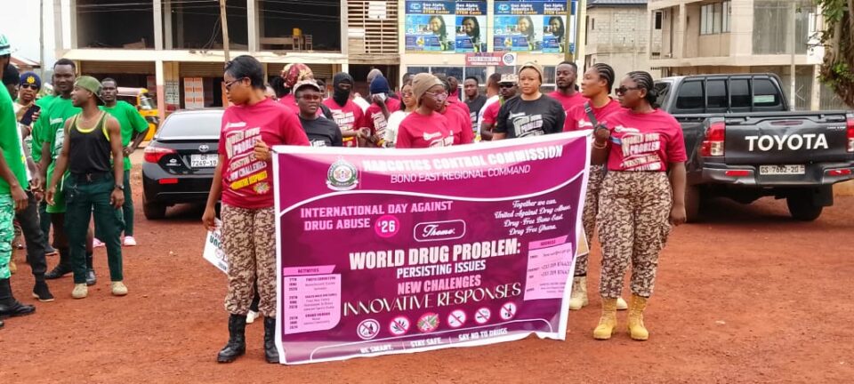 NACOC intensifies anti-drug campaign with float, games and dance competition - anti-drug