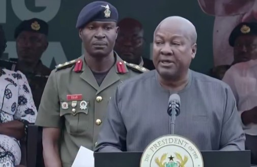 Mahama honours late Omane Boamah for dedicated service to Ghana -